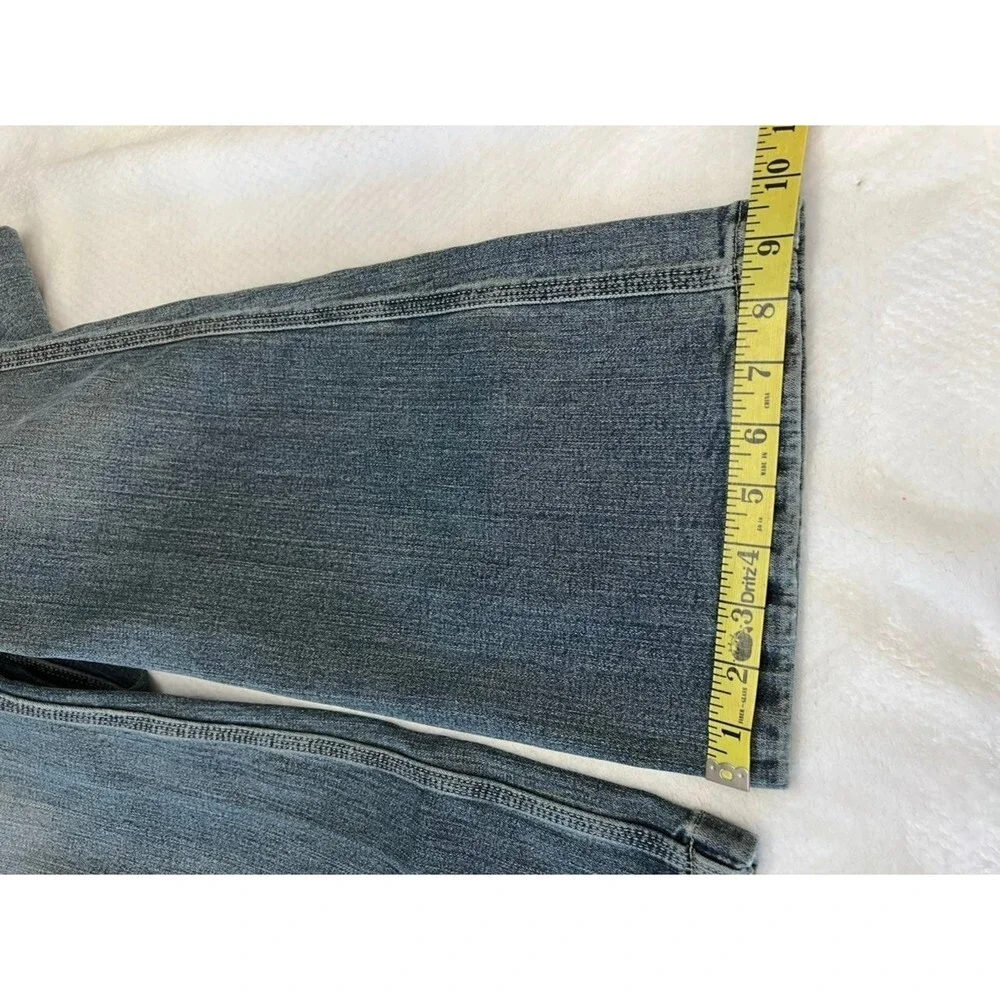 SILVER BOOTCUT JEANS DIRTY BLUE WASH COLOR SZ 30-33L